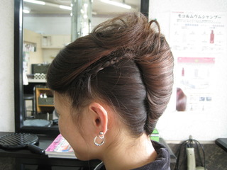 新娘裝三款  Hair Styles+Hair Weaving 織髮