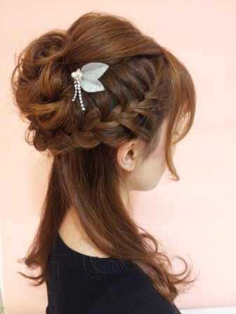 新娘髮型三款  Hair Styles+Hair Weaving 織髮
