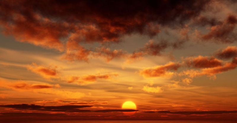 夕阳多景  Sunset 夕陽