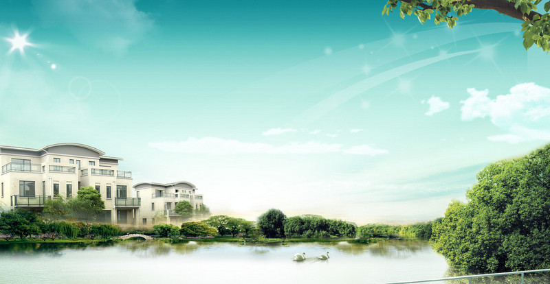 河溪水景擁抱清涼   Landscape 山水湖林