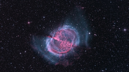 啞鈴星雲  天文探討