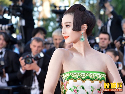范冰冰 露背装  movie stars 明星