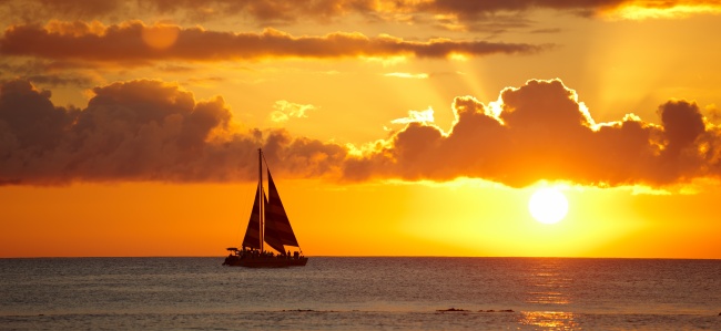   Sunset 夕陽