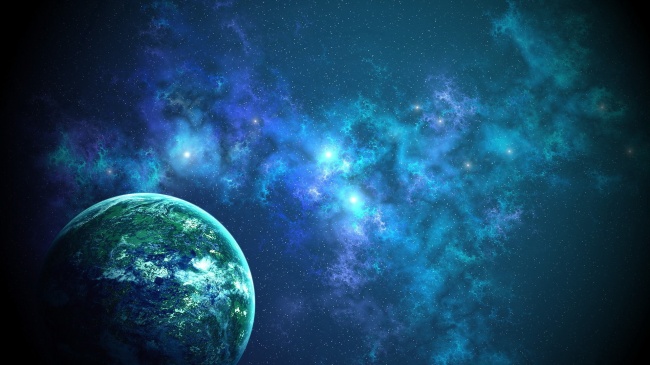 唯美清新星空图片  天文探討
