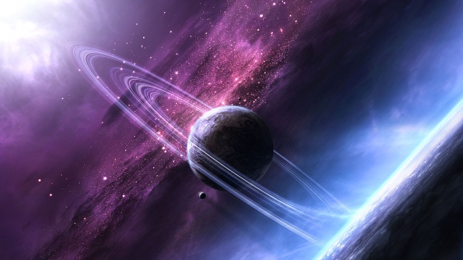 唯美清新星空图片  天文探討