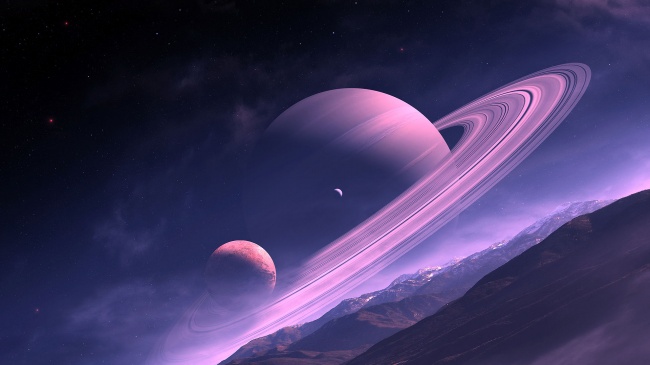 唯美清新星空图片  天文探討