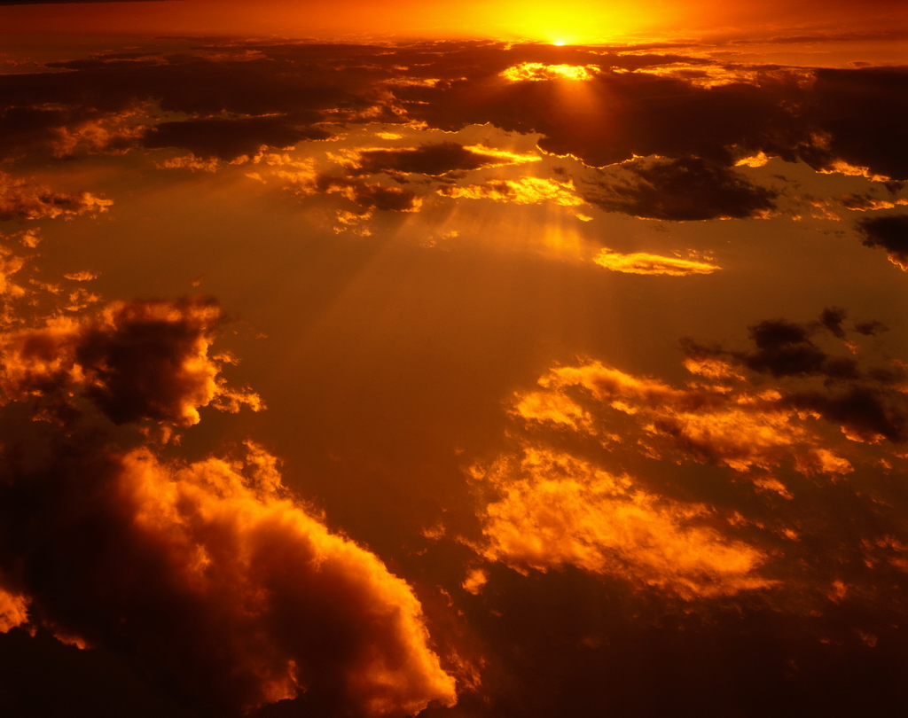   Sunset 夕陽