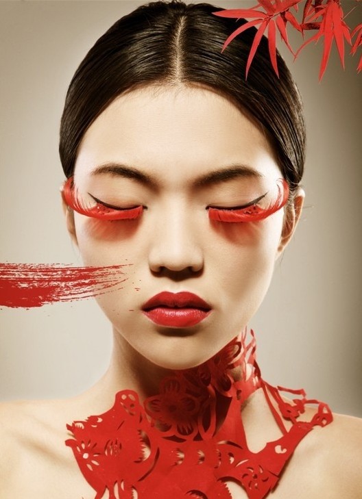 化妝技巧：單眼皮  化妆技巧