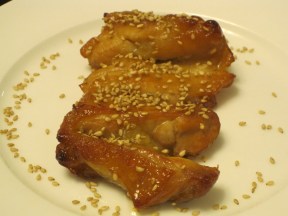 蜜汁烤雞腿  中菜 + 西式美食