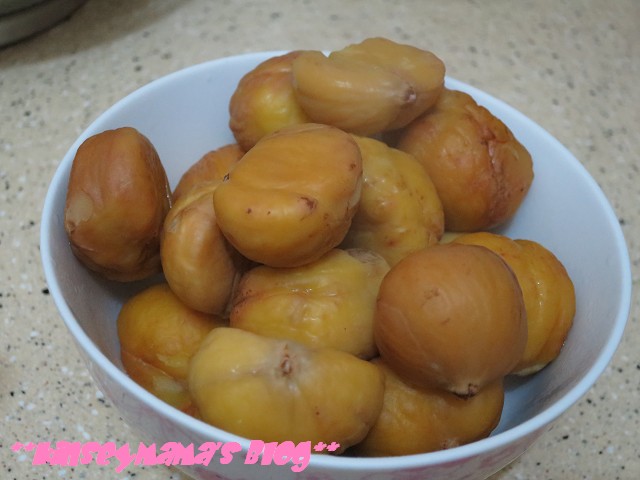 粟子炆雞  中菜 + 西式美食
