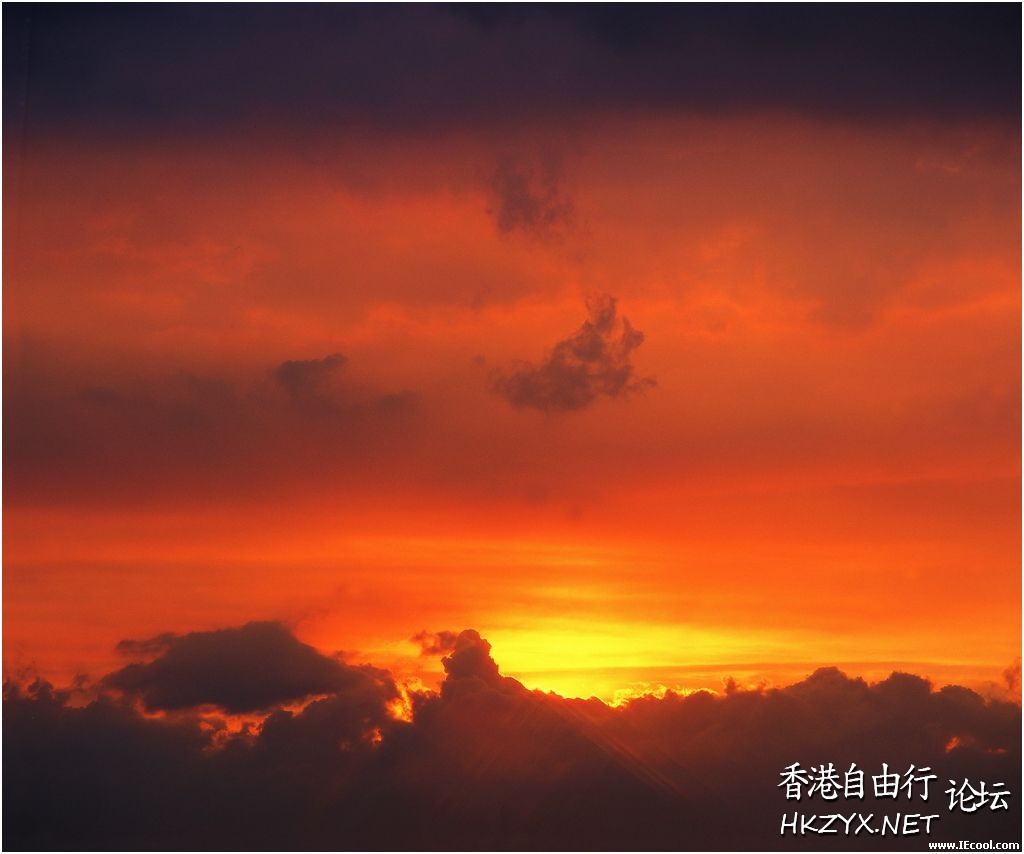   Sunset 夕陽