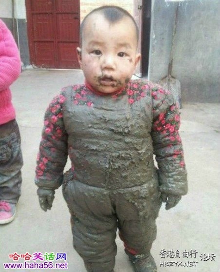Baby: Would u kiss me !  Funny Baby