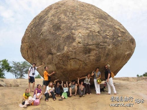 《印度平衡巨石》  World Trave...欧美