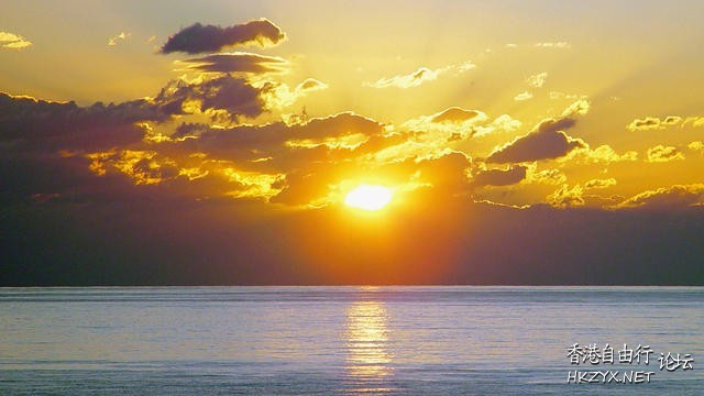   Sunset 夕陽