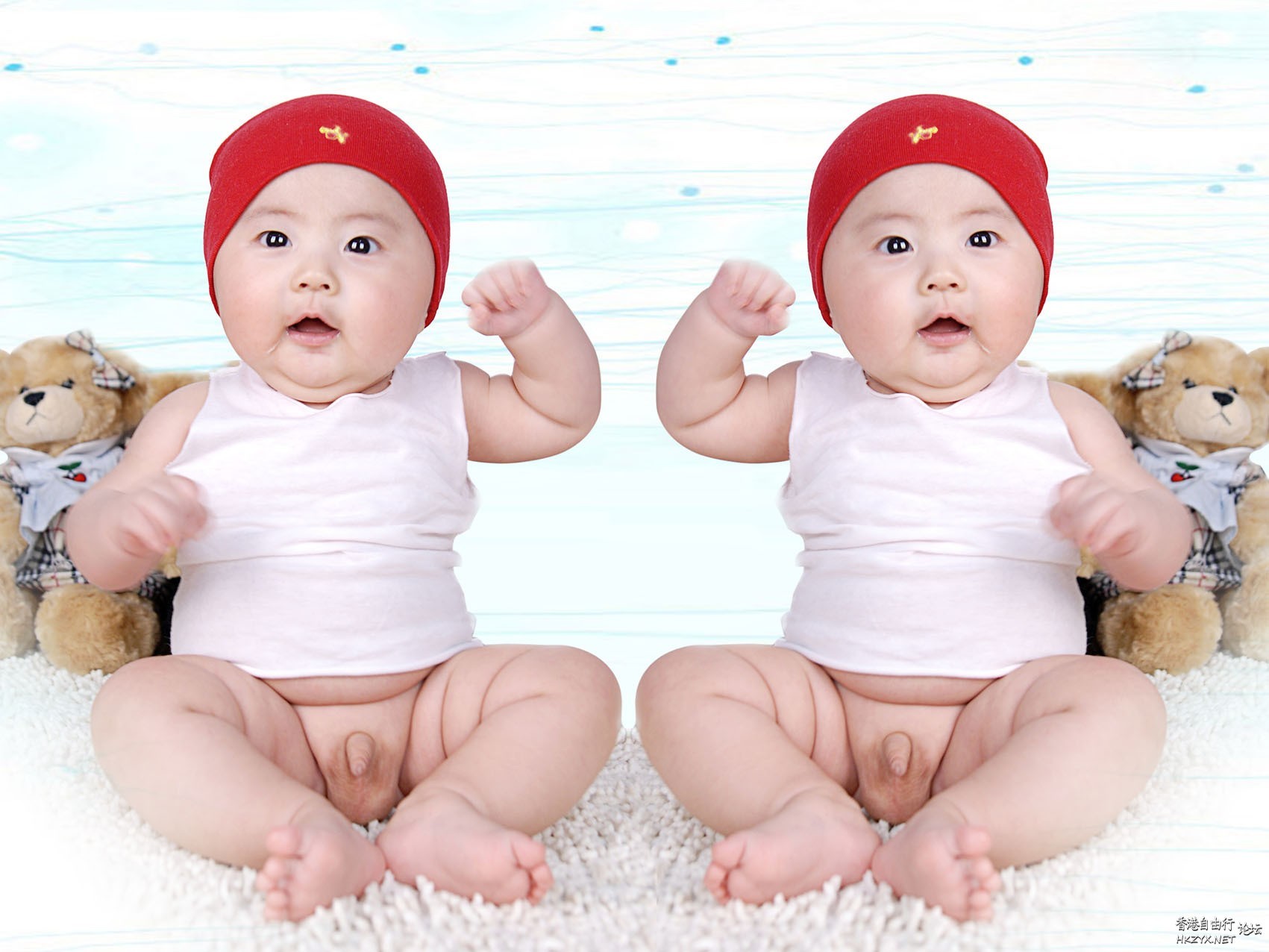 双胞胎宝宝  Funny Baby