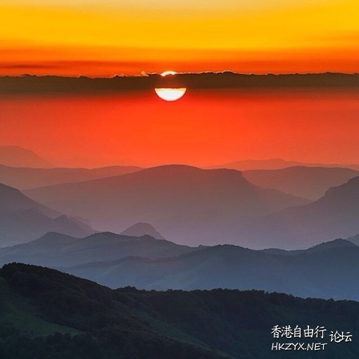   Sunset 夕陽