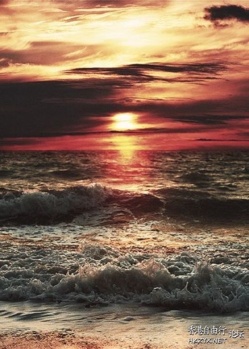 雲海難分-何來哀傷  Sunset 夕陽