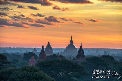 夕陽後面是旭日  Sunset 夕陽