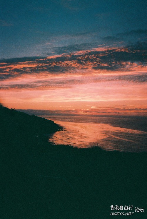 千線萬金出於夕陽  Sunset 夕陽