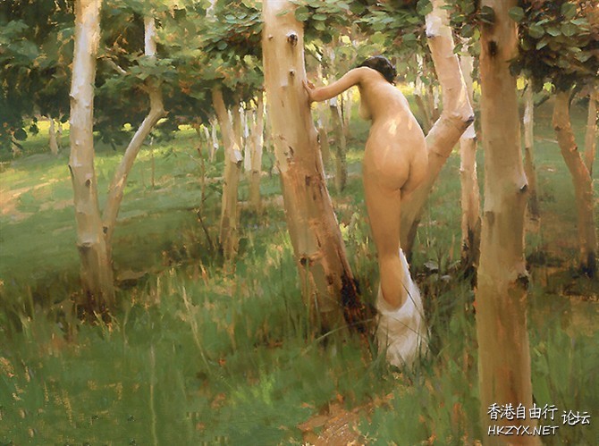 人体油画图  Gallery 畫廊天地