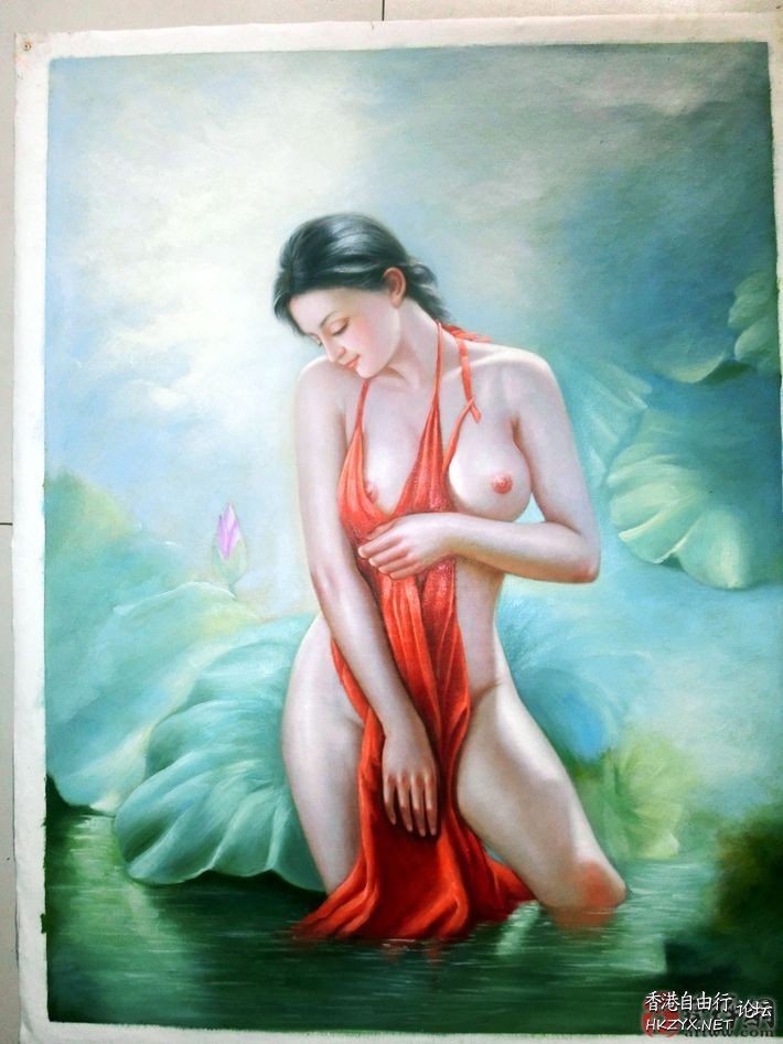 人体油画图  Gallery 畫廊天地