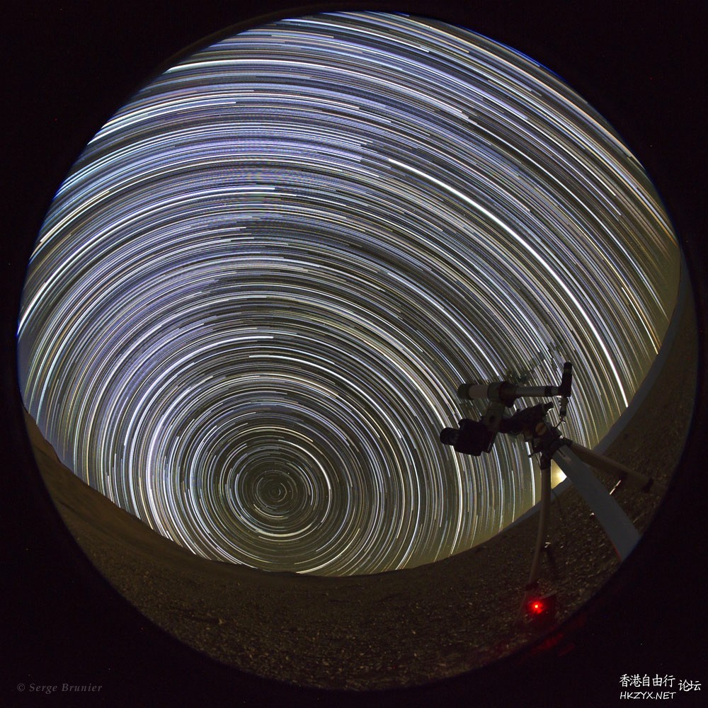 A starry night  天文探討