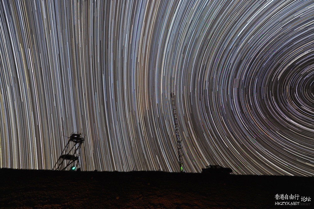 A starry night  天文探討