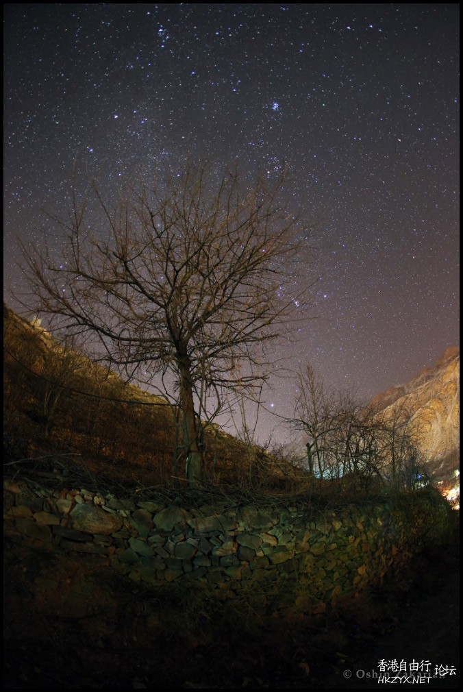 A starry night  天文探討