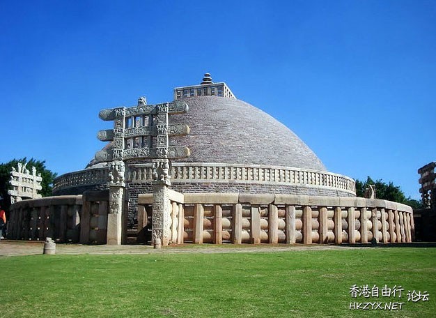 印度“桑奇大佛塔”  佛教