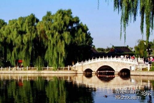 北京什剎海图  World Travel 世界旅遊