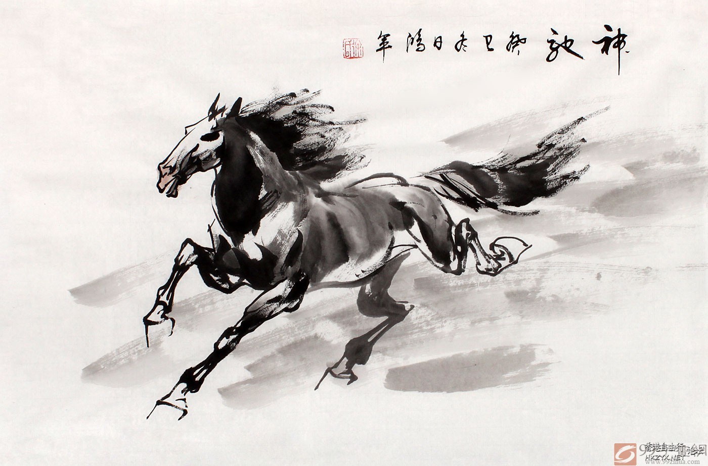 骏马奔馳  Gallery 畫廊天地