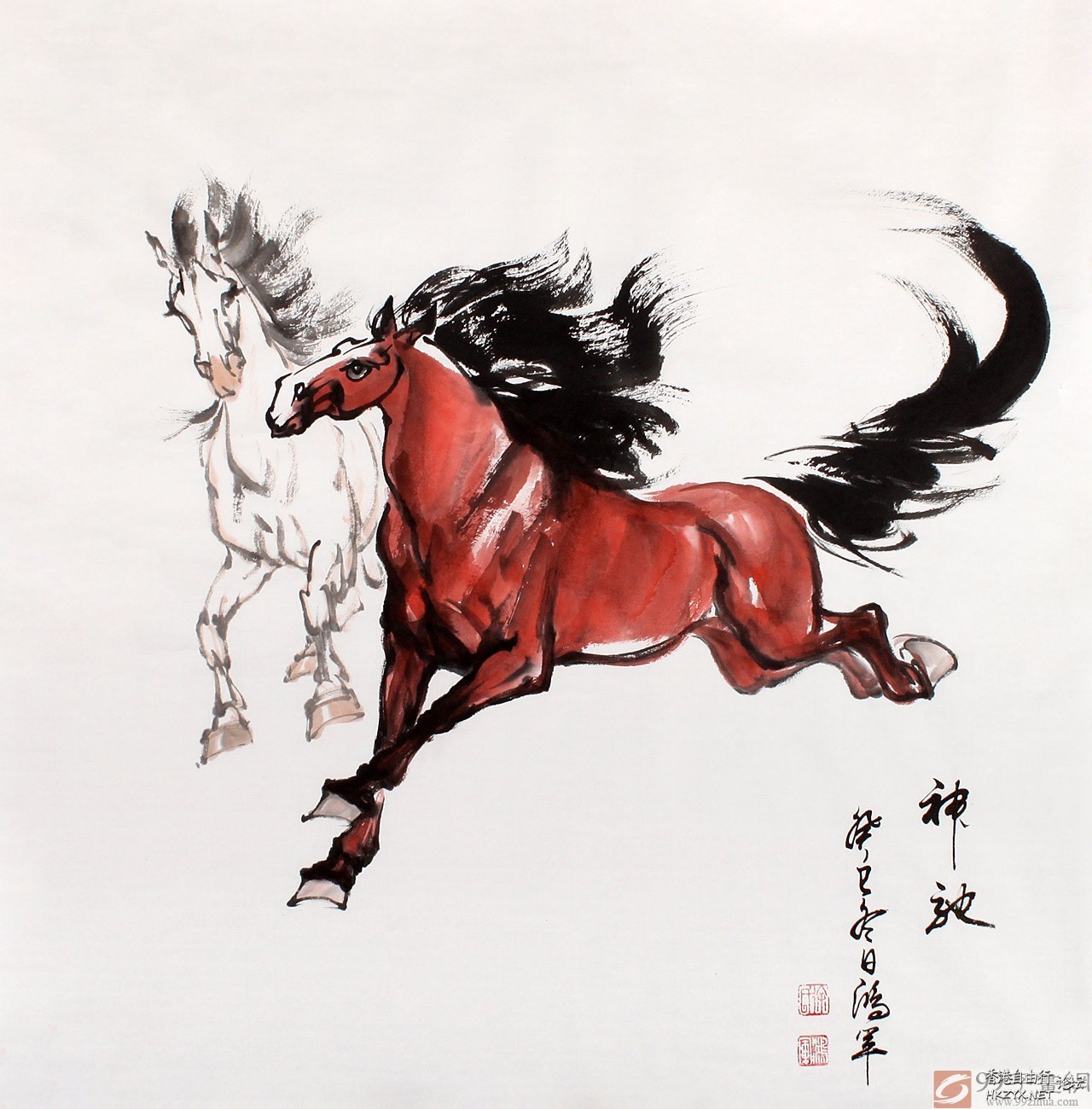 骏马奔馳  Gallery 畫廊天地