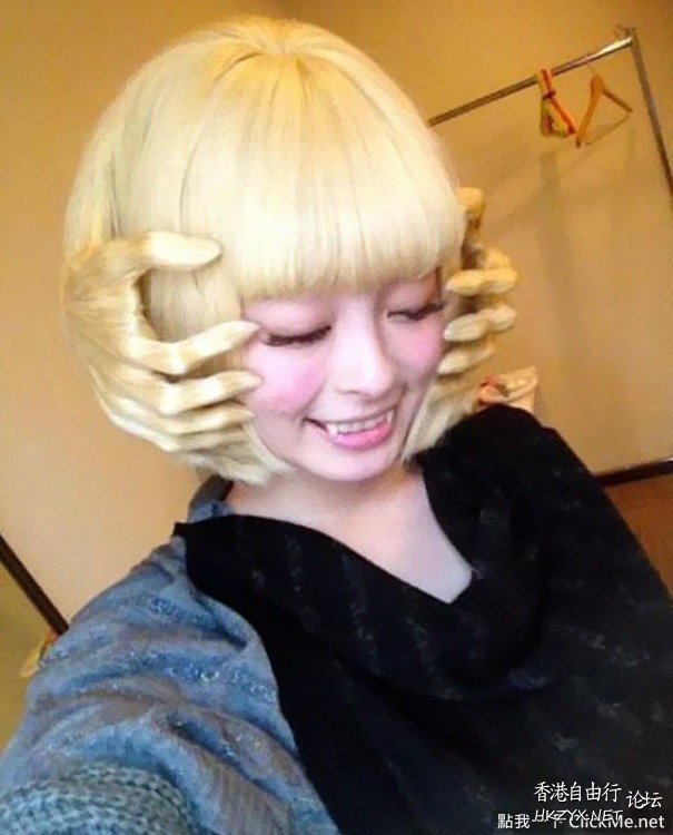 沒見過的「奇葩髮型」  Hair Styles+Hair Weaving 織髮