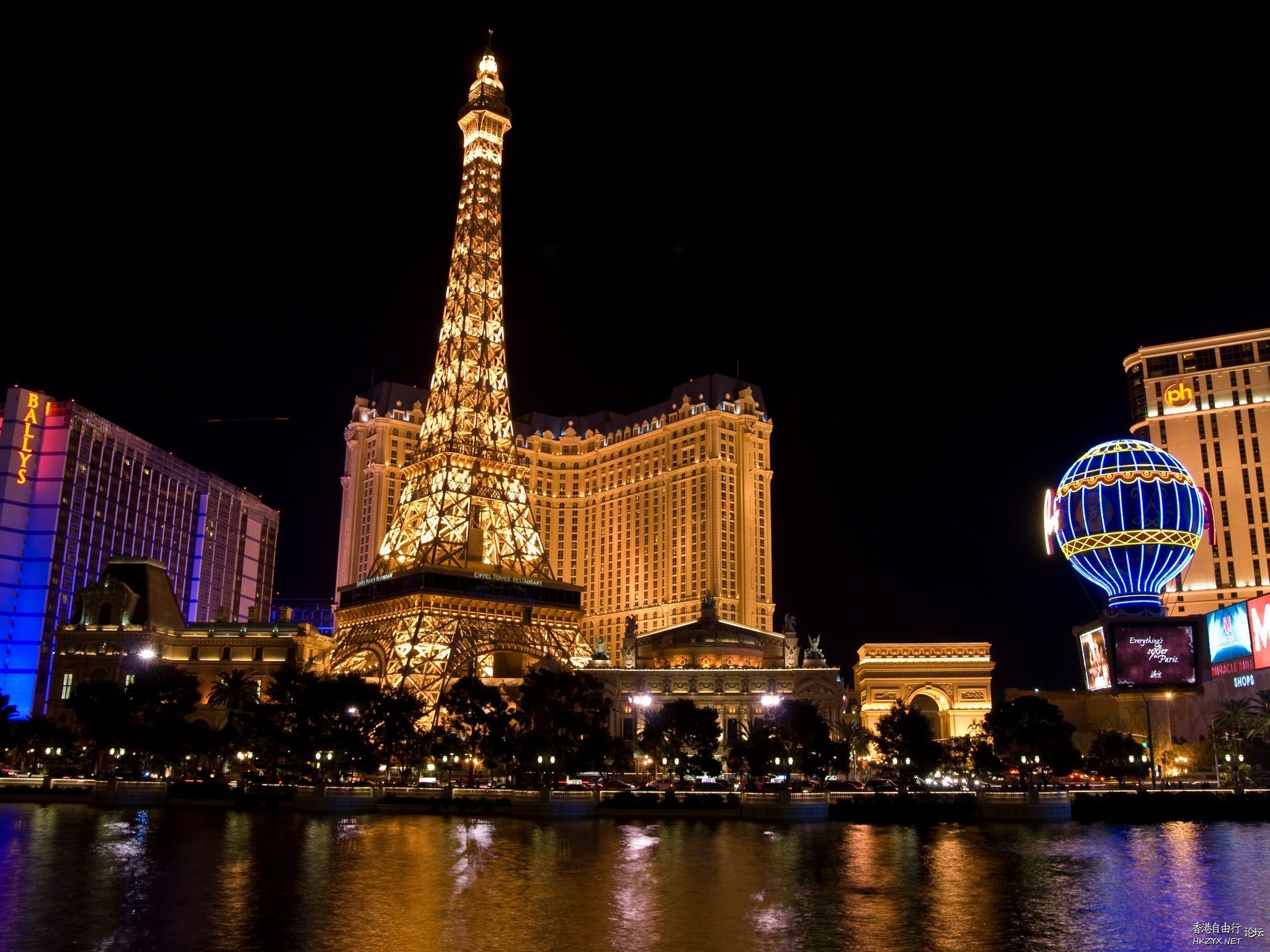 法國巴黎鐵塔夜景  World Travel 世界旅遊
