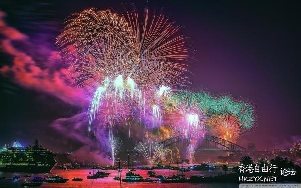 城市高清烟花  Fireworks 烟花