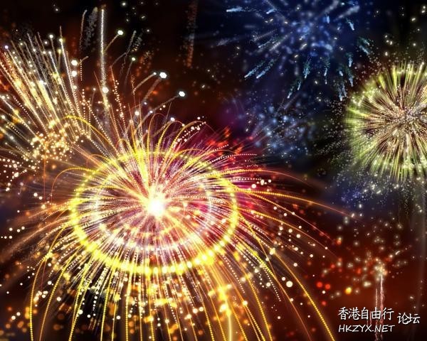 城市高清烟花  Fireworks 烟花