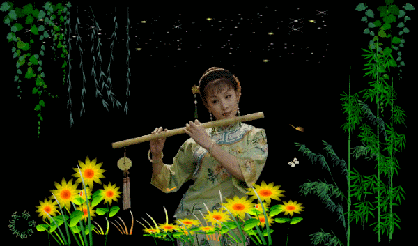送你一片好心情  山水花林啓唔人生