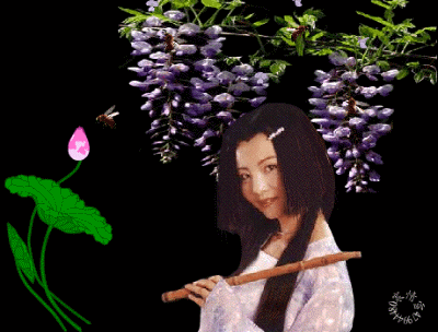 送你一片好心情  山水花林啓唔人生
