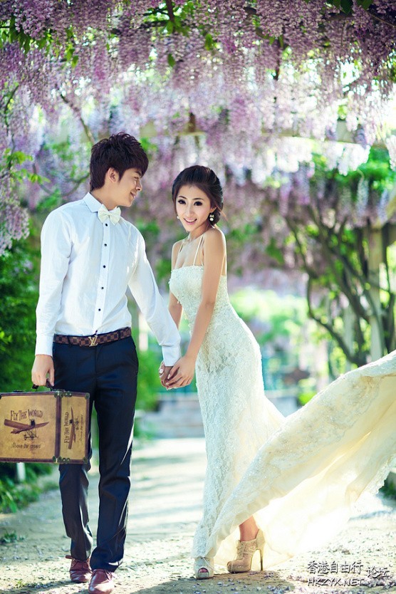 紫藤花婚紗  婚礼服務