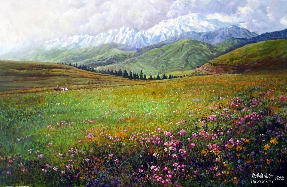 风景油画  Gallery 畫廊天地