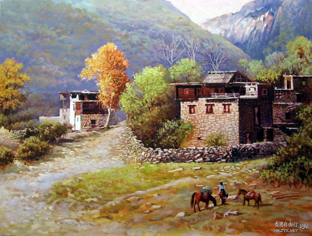 风景油画  Gallery 畫廊天地