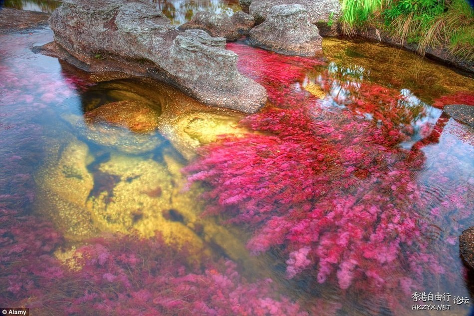 多彩瀑布高清   Landscape 山水湖林