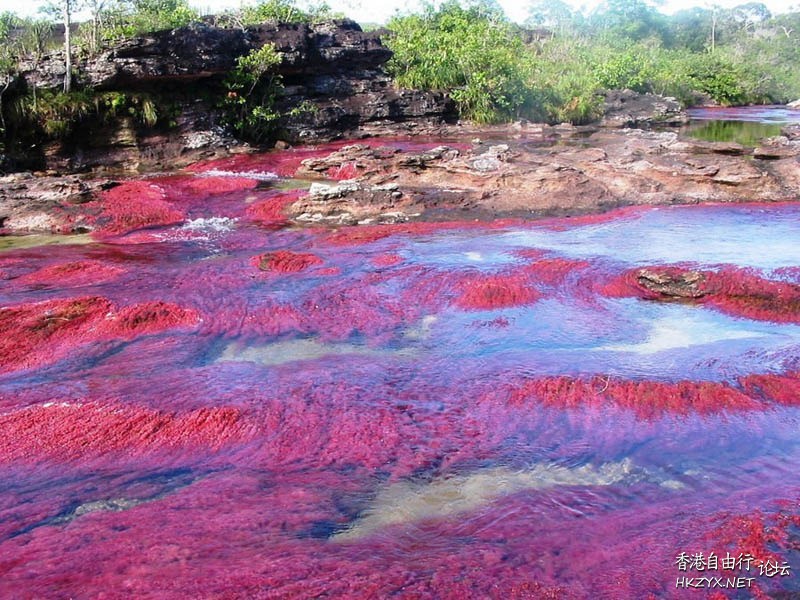 多彩瀑布高清   Landscape 山水湖林