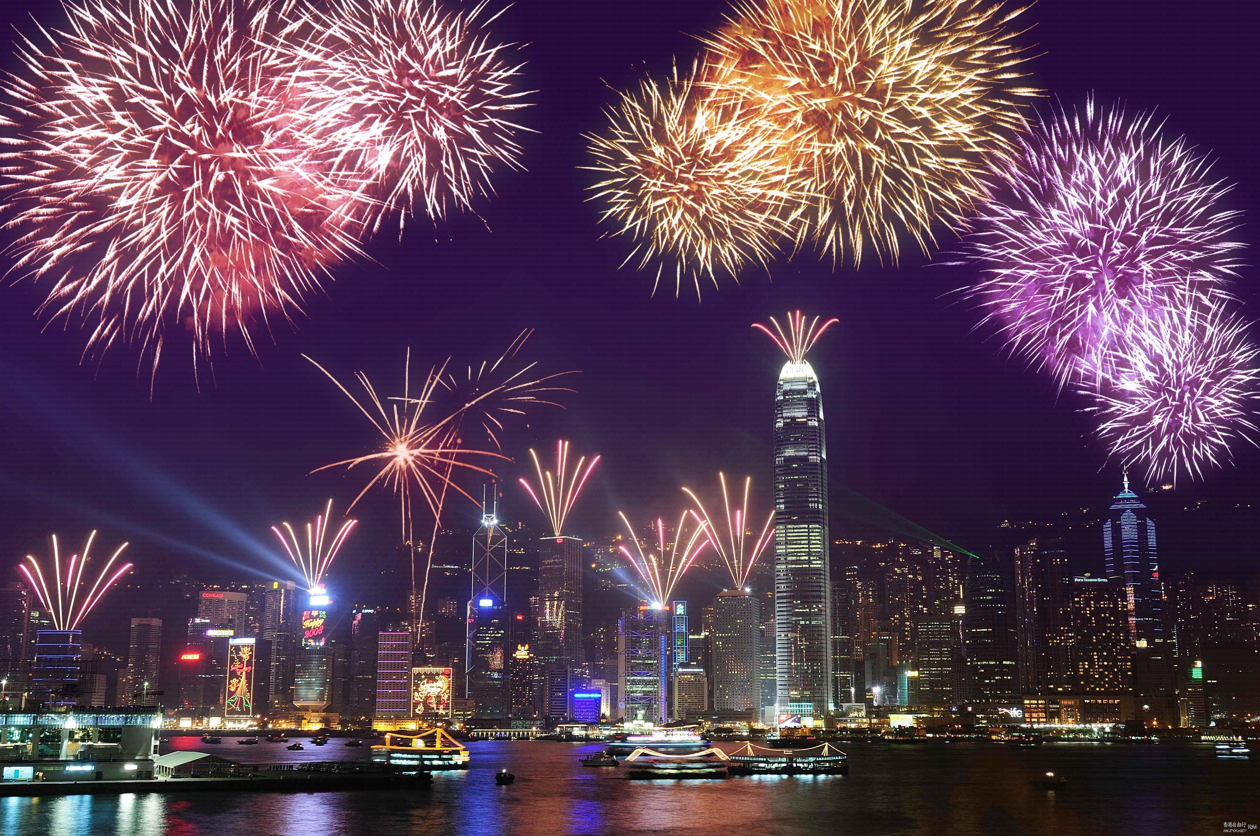 城市高清烟花  Fireworks 烟花