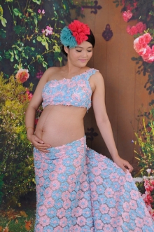 孕婦留影甜美一刻  媽媽 + 寶寶