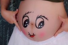 孕婦留影甜美一刻  媽媽 + 寶寶