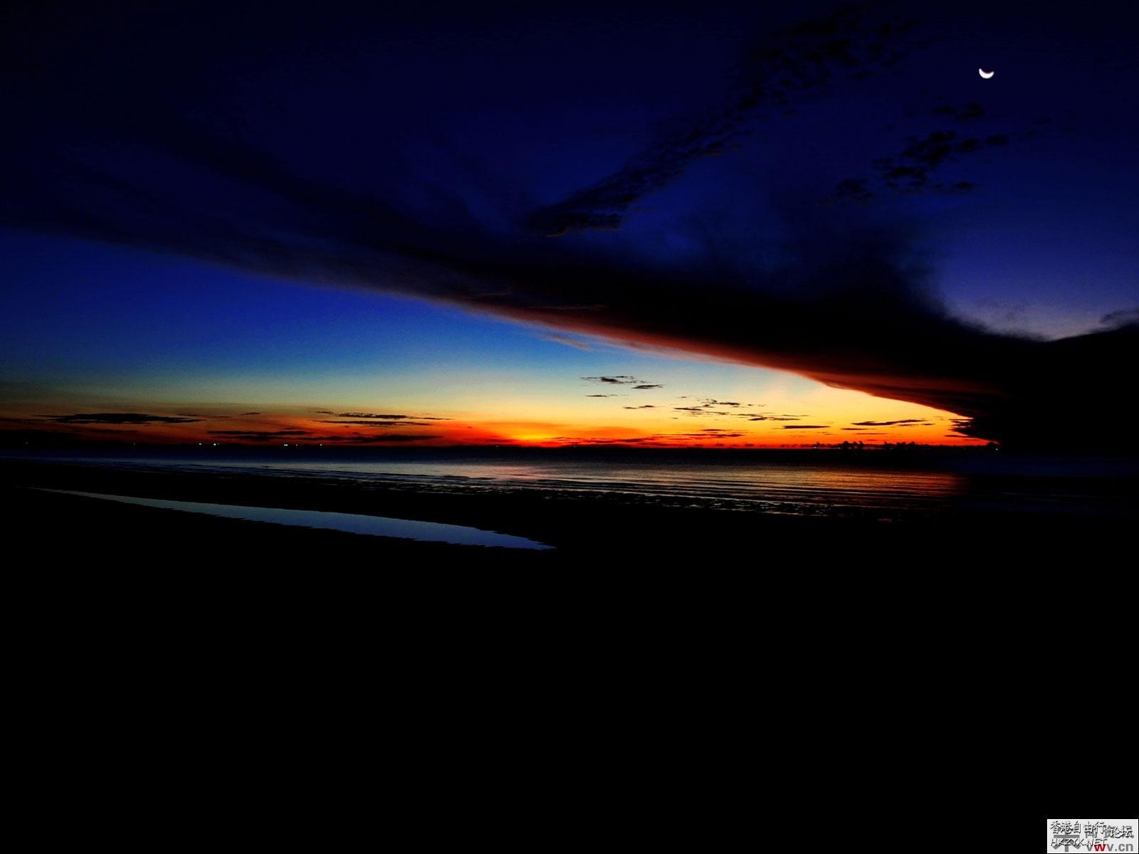   Sunset 夕陽