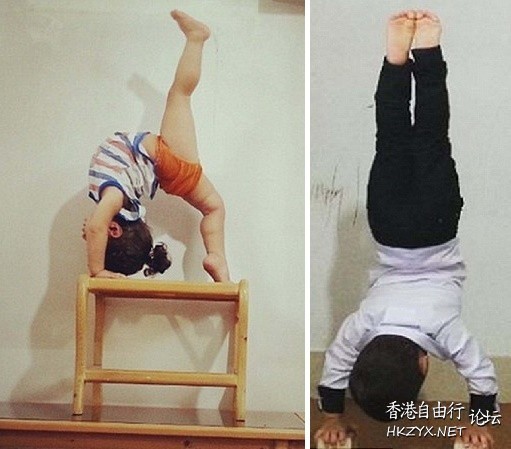 體操界的一枚新星  Funny Baby