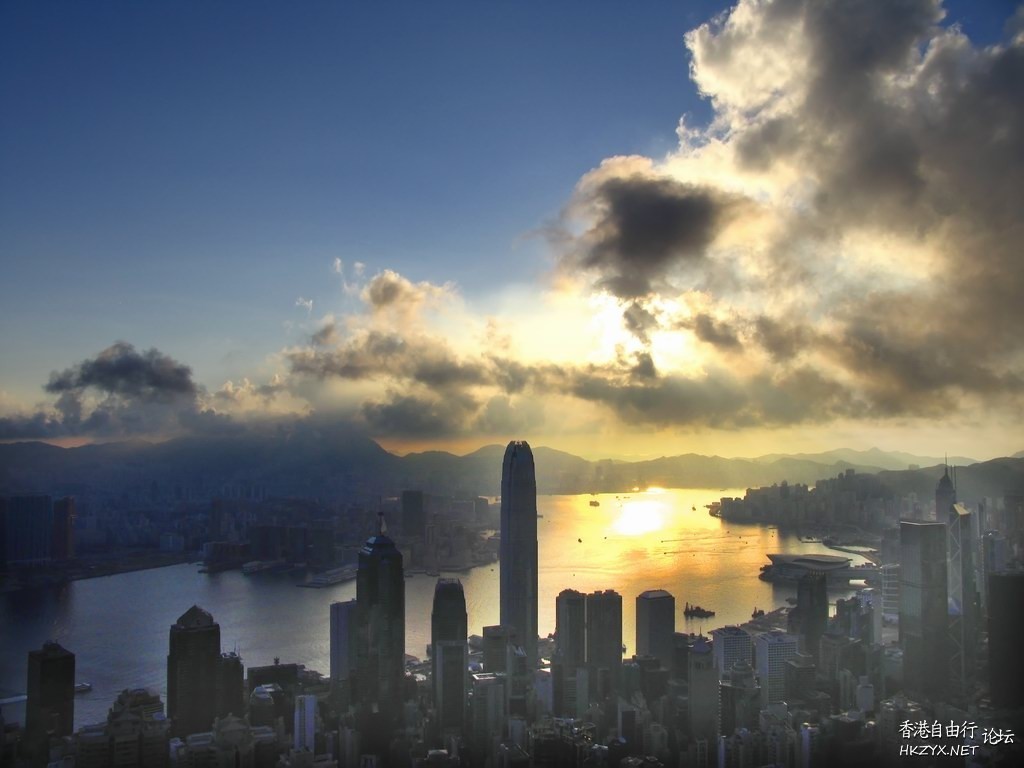 香港 第一個日出  H.K. Day 香港日景