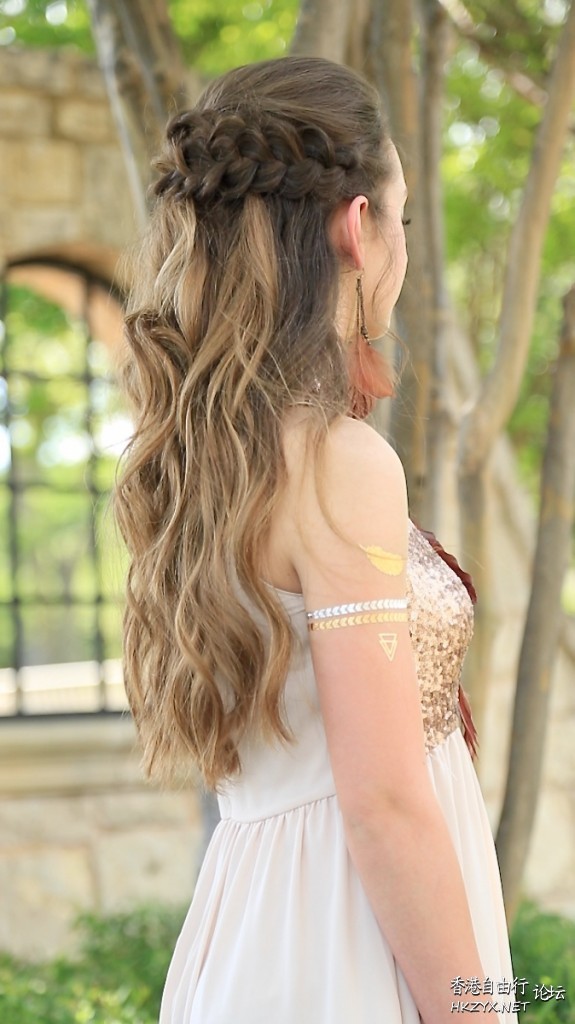 簡易髮型晚裝  Updos training 晚裝教室